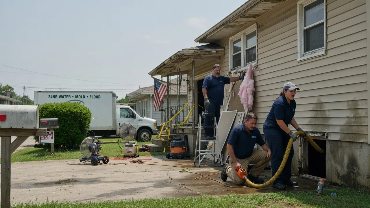 Water Damage Repair in Embarrass, WI near me